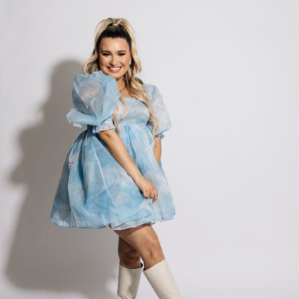 Selkie Cloud Puff Dress